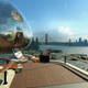 Here’s an early look at Origin, the new VR hub world that will debut on the Vive Cosmos.